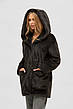 Женская двухсторонняя куртка-шубка размеры: 44-52, фото 6