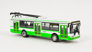 Игрушечная модель троллейбуса "Автопарк" 6407A  инерционный