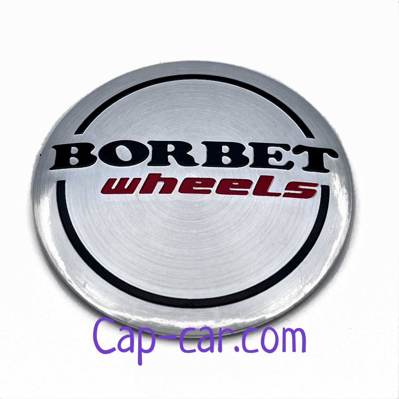 Наклейки для дисків з емблемою Borbet (Борбет). 56мм. Ціна вказана за комплект з 4-х штук