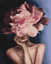 Алмазна мозаїка - Алмазна картина Витончений квіточка Подарок