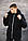 Мужская демисезонная куртка черная Intruder Spart, фото 8