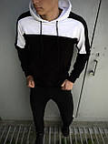 Мужские спортивные штаны Intruder Spirited черный-белый L (001SAG 0332), фото 5