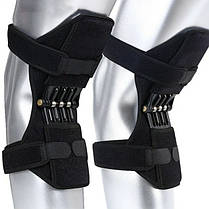 Колінні стабілізатори підколінні бионические Powerknee Nasus для підтримки колінного суглоба з антибактеріальним покриттям, фото 3