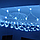 Светодиодная гирлянда Сетка на окно или стену Xmas 2х2м и мерцающие огоньки, 160 LED - Белый 220В, фото 9