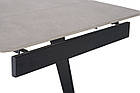Керамический стол TM-86 гриджио латте+ черный 120/180 Vetro Mebel (бесплатная доставка), фото 4