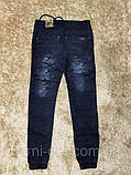 Джинсовые брюки утепленные для мальчиков , Grace, 140-170 рр, фото 5