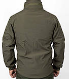 CamForma Куртка Soft Shell STALKER OLIVE URBAN ARMOR VELCRO, фото 3