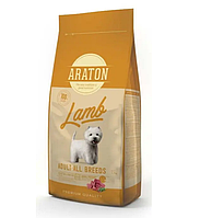 Araton LAMB Adult All Breeds Корм для взрослых собак с ягнятиной 15 кг