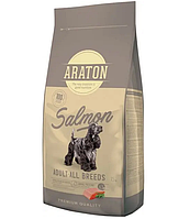 Araton SALMON Adult All Breeds Корм для взрослых собак всех пород с лососем 15 кг