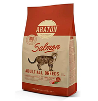 Araton SALMON Adult All Breeds Корм для дорослих кішок з лососем 1.5 кг