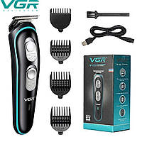 Машинка для стрижки волос VGR V-055 аккумуляторная, фото 1