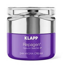 Крем зволожуючий для особи Repagen Hyaluron Selection 7 24 Hydra Cream, 50мл Klapp