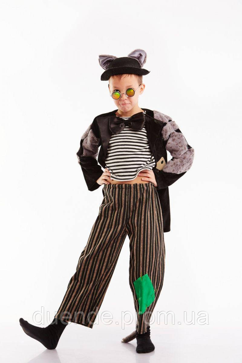 Кот Базилио карнавальный костюм для мальчика, размер 130-140 / м - СК-276