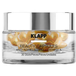 Капсули «Омолодження шкіри + вітамін А» Beauty capsules, 30 шт Klapp