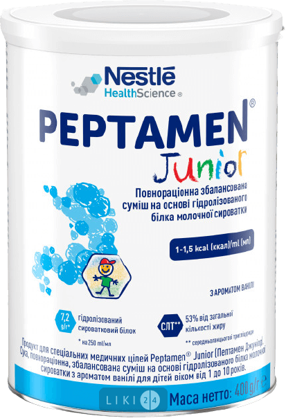 

Суміш Nestle Peptamen Junior 400 г