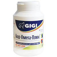GIGI Препарат для профілактики шкірних захворювань і зміцнення кісткової тканини Calci-Cod-Omega 90кап. (кальцій,