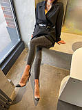 Модні Легінси Жіночі на штрипках год люрексом, фото 5