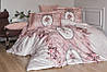 Комплект постельного белья First Choice Poema Powder сатин 220-200 см розовый
