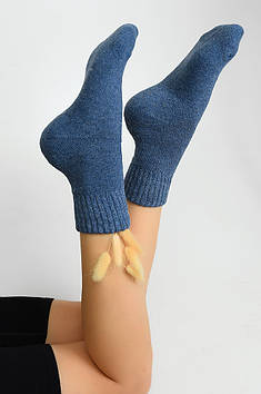 Шкарпетки жіночі теплі сині розмір 36-40 ANNA 139491T