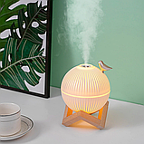 Ультразвуковой увлажнитель воздуха с теплым светодиодный-лампой для дома и детской комнаты, фото 3