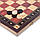 Набір настільних ігор 3 в 1 на магнітах 39x39 см (шахи, шашки, нарди), фото 2
