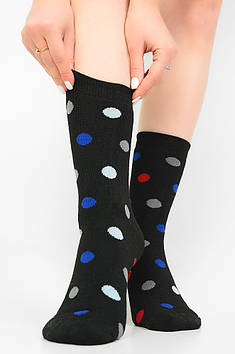 Шкарпетки жіночі теплі чорні розмір 36-41 Алена 139486T