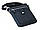 Мужская сумка планшетка GS кожаная 22*20*3 см черная, фото 2