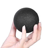 Массажный мячик EasyFit EPP 8 см Черный