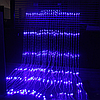 Гирлянда "Водопад" 3х1.5 м LED 400 Синее свечение / Светодиодная гирлянда / Новогодняя гирлянда, фото 4