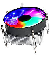 Кулер для процесора Intel TRY Heel 95W LED FAN90мм 4pin чорний новий