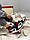 Мужские зимние кроссовки Nike Air Jordan 1 Retro High Black Red I Найк Аир Джордан 1 Ретро Красные на меху, фото 2