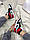 Мужские зимние кроссовки Nike Air Jordan 1 Retro High Black Red I Найк Аир Джордан 1 Ретро Красные на меху, фото 4