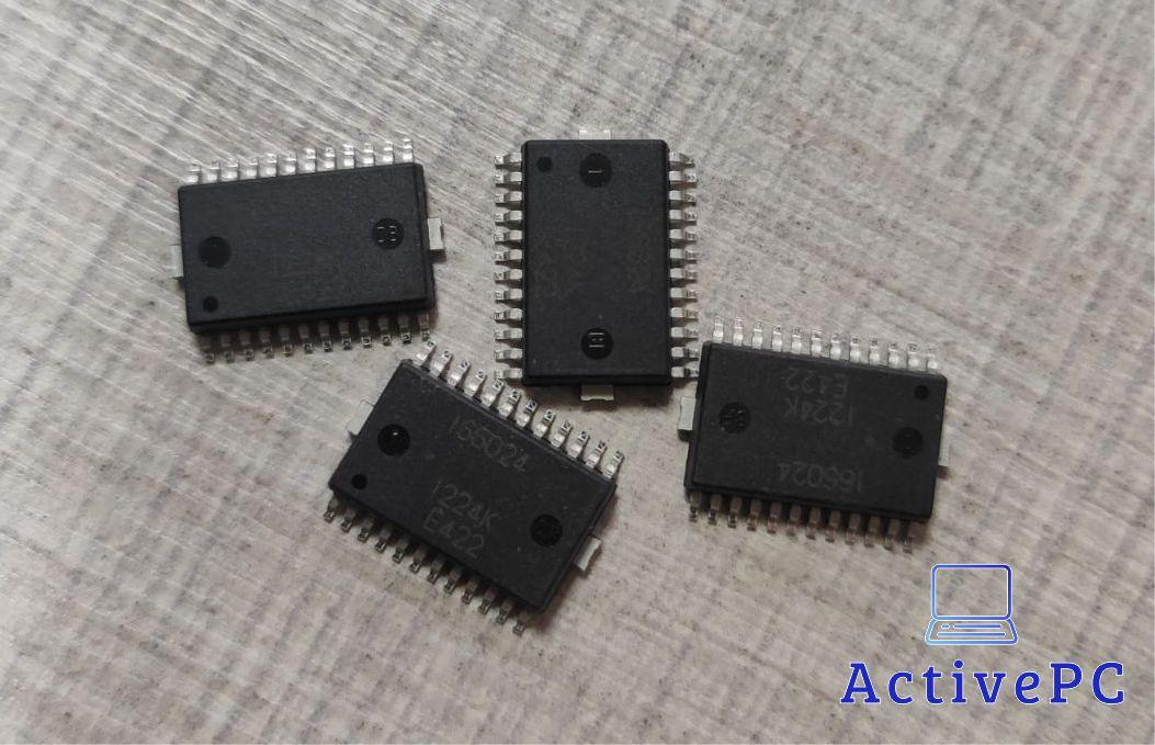 Микросхема μPD166024T1K 24-pin Power HSSOP