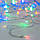 Новогодняя светодиодная гирлянда-штора Водопад 480 LED 3м*3м мульти, фото 3