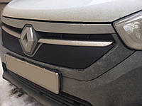 Зимняя решетка (матовая) Renault Lodgy 2013↗ гг. TMR Зимние накладки Рено Лоджи, фото 1