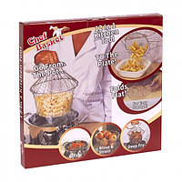 Складная сетка для варки, жарки и фритюра Chef Basket BN-6045 купить оптом в интернет магазине