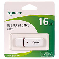 Флешка Apacer USB 16Gb AH333 White  AP16GAH333W-1 910455 купить оптом в интернет магазине