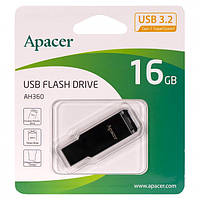 Флешка Apacer USB 16Gb AH360  Ashy AP16GAH360A-1 915962 купить оптом в интернет магазине