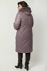 Куртка женская зимняя теплая длинная, фото 2