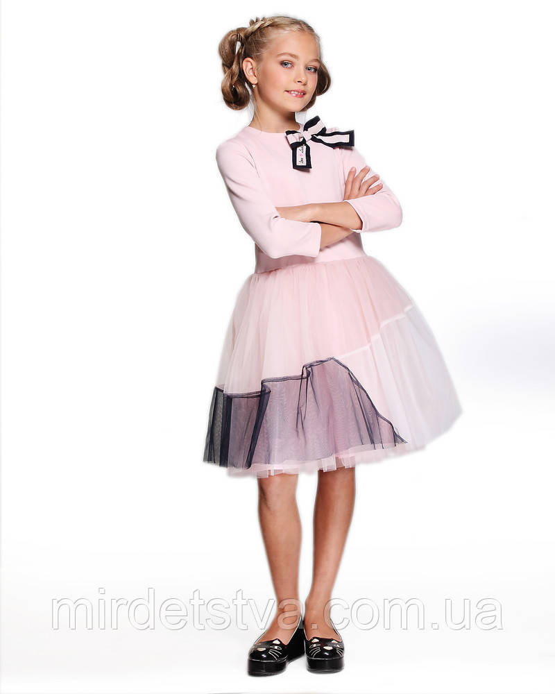 Ошатне пишне плаття на дівчинку - підлітка (рожеве), розміри 170, Lukas