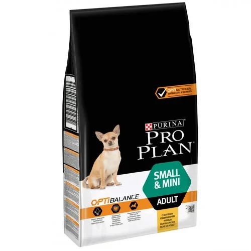 Сухий корм Purina Pro Plan Small & Mini Adult для дорослих собак дрібних порід, з куркою та рисом, 3 кг