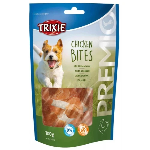Курячі шматочки Trixie - ChickenBits курка, для собак, 100 г