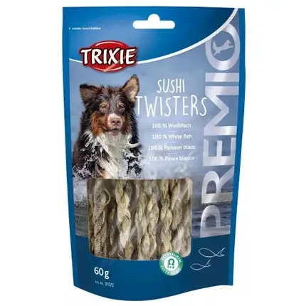 Ласощі Trixie - Sushi Twisters риба, для собак, 60 г, фото 2