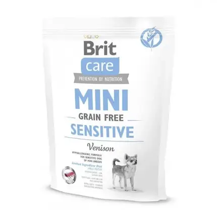 Сухий корм Brit Care GF Mini Sensitive, для собак малих порід з чутливим травленням, 0.4 кг, фото 2