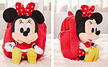 Плюшевый рюкзак для девочки Микки маус 2-3 года, фото 4