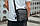 Чоловіча шкіряна сумка LTH00-20128 чорна, фото 2