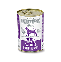 KIPPY влажный корм для зрелых собак паштет с индейкой 400 г за 4 шт