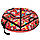 Тюбинг санки ватрушки 100 см "роблекс красный" (Оксфорд, ПВХ) круг для катания, фото 2