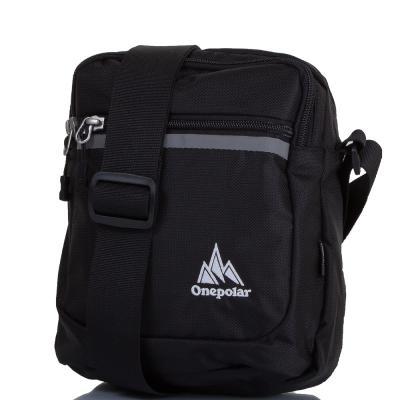 Чоловіча спортивна сумка ONEPOLAR (ВАНПОЛАР) W5632-black