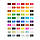 Набор скетч маркеров для рисования 60 шт./уп. двусторонние профессиональные фломастеры для художников, фото 3